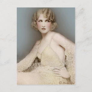 Vintage Victorian Edwardian Tinted Postcard 22