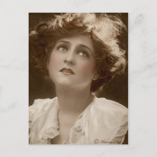 Vintage Victorian Edwardian Tinted Postcard 26