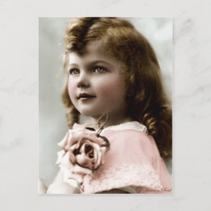 Vintage Victorian Edwardian Tinted Postcard 9