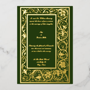 Vintage Victorian Era 1895 Art Nouveau Floral