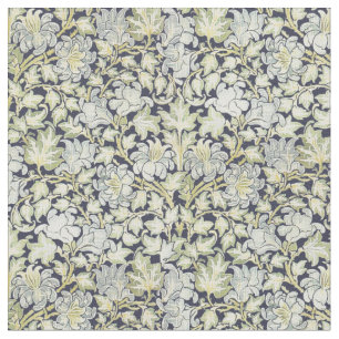 Vintage Victorian Era Floral & Foliage Pattern Fabric