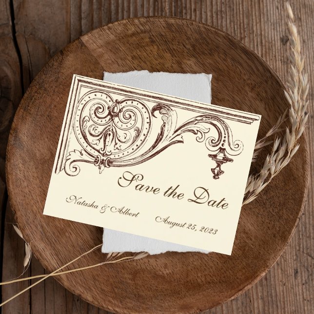 Vintage Victorian era invitation wedding couple (Creator Uploaded)