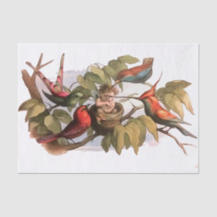 Vintage Victorian Fairy Art Richard Doyle Fairy Tissue Paper