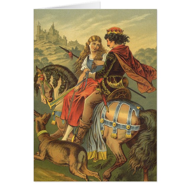 Vintage Victorian Fairy Tale, Brother and Sister (Front)