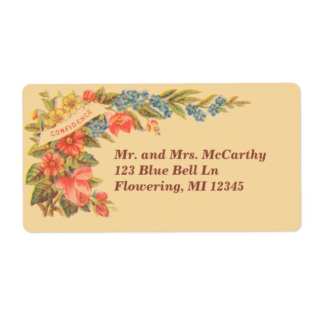 Vintage Victorian Floral (Front)