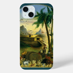Vintage Victorian Folk Art, Noah's Ark by Hidley iPhone 15 Mini Case