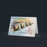 Vintage Victorian Frogs Christmas Card<br><div class="desc">Vintage odd Victorian frogs Christmas card. Custom restored,  high quality vintage image.</div>