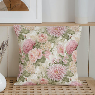 Vintage Victorian Garden Cushion
