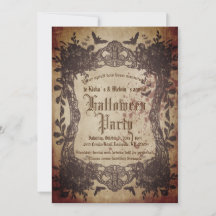 Vintage Victorian Gothic Creepy Halloween Party
