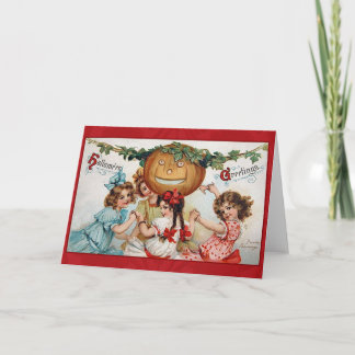 Vintage Victorian Halloween Greetings Cards