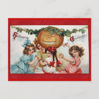 Vintage Victorian Halloween Greetings Cards