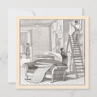 Vintage Victorian Housewarming / Open House Invitation
