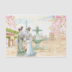 Vintage. Victorian Ladies. Tissue Paper