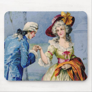 Vintage Victorian Lady'sTrue Love Mousepad