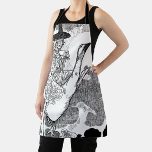 Vintage Victorian Mother Goose by Charles Robinson Apron