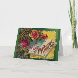 Vintage Victorian Mother's Day Card