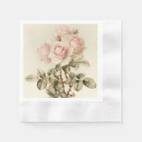Vintage Victorian Romantic Roses