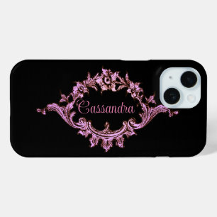 Vintage Victorian Romantic Steampunk Personalised iPhone 15 Case
