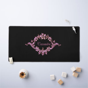 Vintage Victorian Romantic Steampunk Personalised Desk Mat