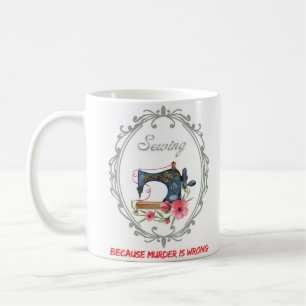 Vintage Victorian Sewing Coffee Mug