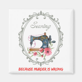 Vintage Victorian Sewing Magnet