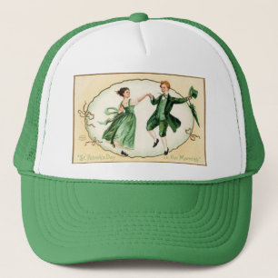 Vintage Victorian St. Patrick's Day Cap