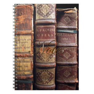 Vintage Victorian Steampunk Old Books Notebook