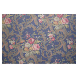 Vintage Victorian Style Floral Fabric