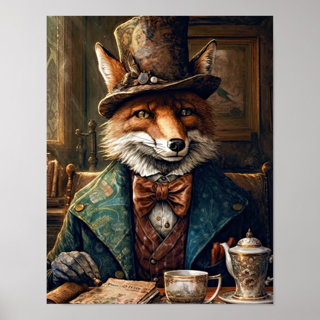 Vintage Victorian Style Mr Frederick Poster (Front)