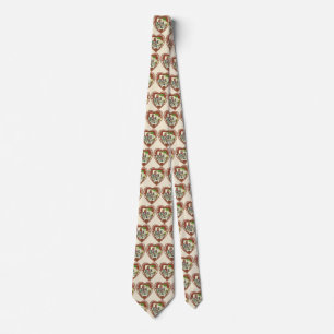Vintage Victorian Valentine's Day, Boy in Heart Tie