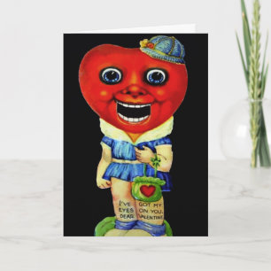 Vintage Victorian Valentines Day Card