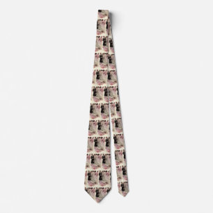 Vintage Victorian Wedding Ceremony Bride and Groom Tie