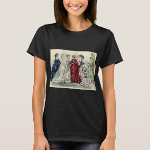 Vintage Victorian Wedding Party Bridal Portrait T-Shirt