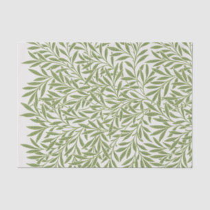 Vintage Victorian Willow Leaves by William Morris Tissue Paper