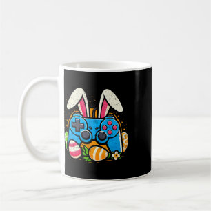 Vintage Video Game Controlle Easter Bunny Gamer Bo Coffee Mug