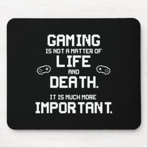 Vintage Video Games Fun PC Console Gamer Geek  Mouse Mat