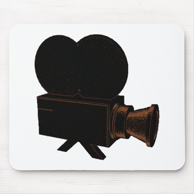 Vintage Video Mouse Mat (Front)