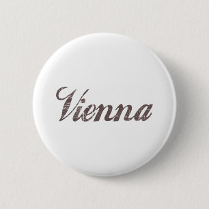 Vintage Vienna 6 Cm Round Badge