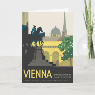 Vintage Vienna Austria Joseph's Square Travel Post Card