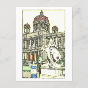 Vintage Vienna Kunsthistorisches Museum Postcard
