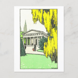 Vintage Vienna Theseus Temple Postcard