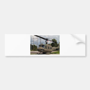 Vintage Vietnam Era Uh-1 Huey Military Chopper Bumper Sticker