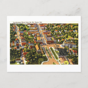 Vintage View of Dover, Delaware, Postcard