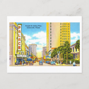 Vintage View of Jacksonville, Florida, Postcard
