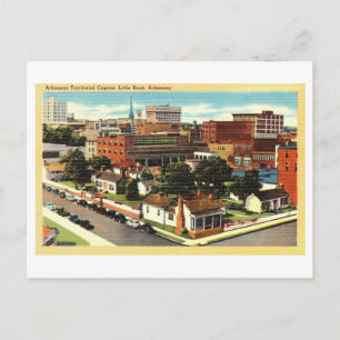 Vintage View of Little Rock, Arkansas, Postcard