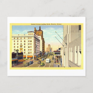 Vintage View of Phoenix, Arizona, Postcard