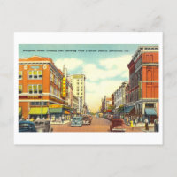 Vintage View of Savannah, Georgia,