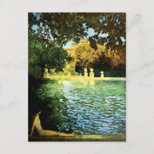 Vintage Villas & Gardens: The Pool Postcard