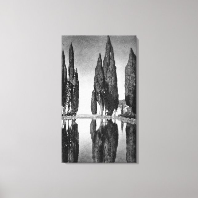 Vintage Villas & Gardens: The Reservoir Canvas Print (Front)