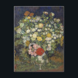 Vintage Vincent Van Gogh Bouquet of Flowers Postcard<br><div class="desc">These are flowers from Vincent Van Gogh's painting entitled 'Bouquet of Flowers in a Vase'.</div>